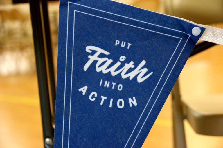 Faith in action pennant